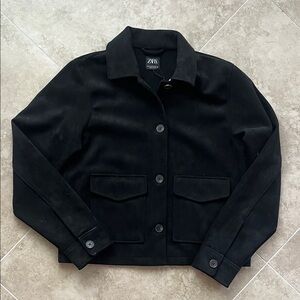 NWT Zara Suede Jacket
